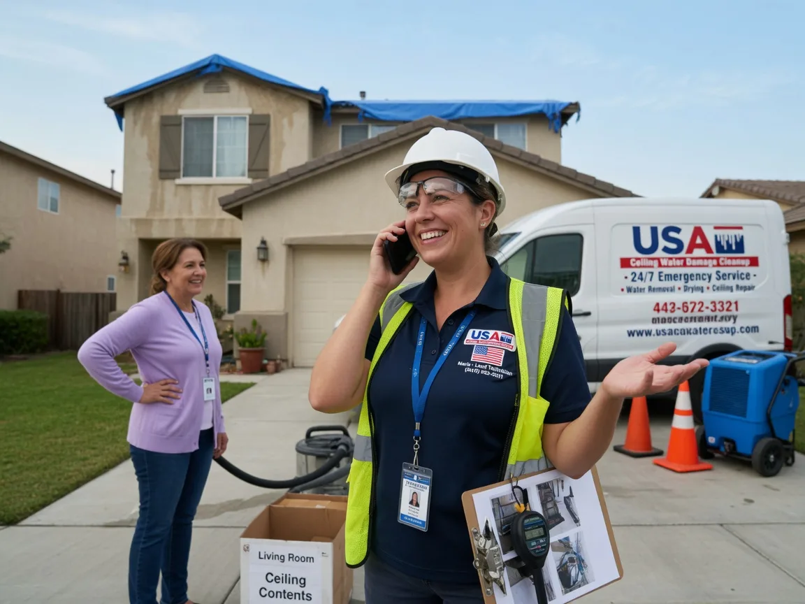 Ceiling Water Damage Restoration Campus, IL FAQs